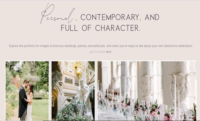 Katrina Otter&rsquo;s portfolio includes a clear, concise and friendly CTA